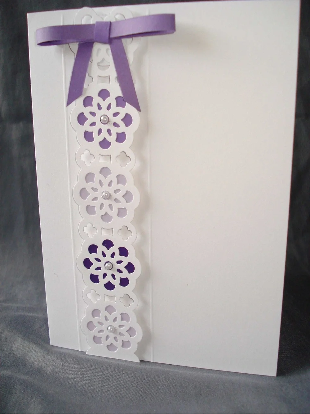 New RETIRED Stampin Up Large Border Lace Ribbon Punch